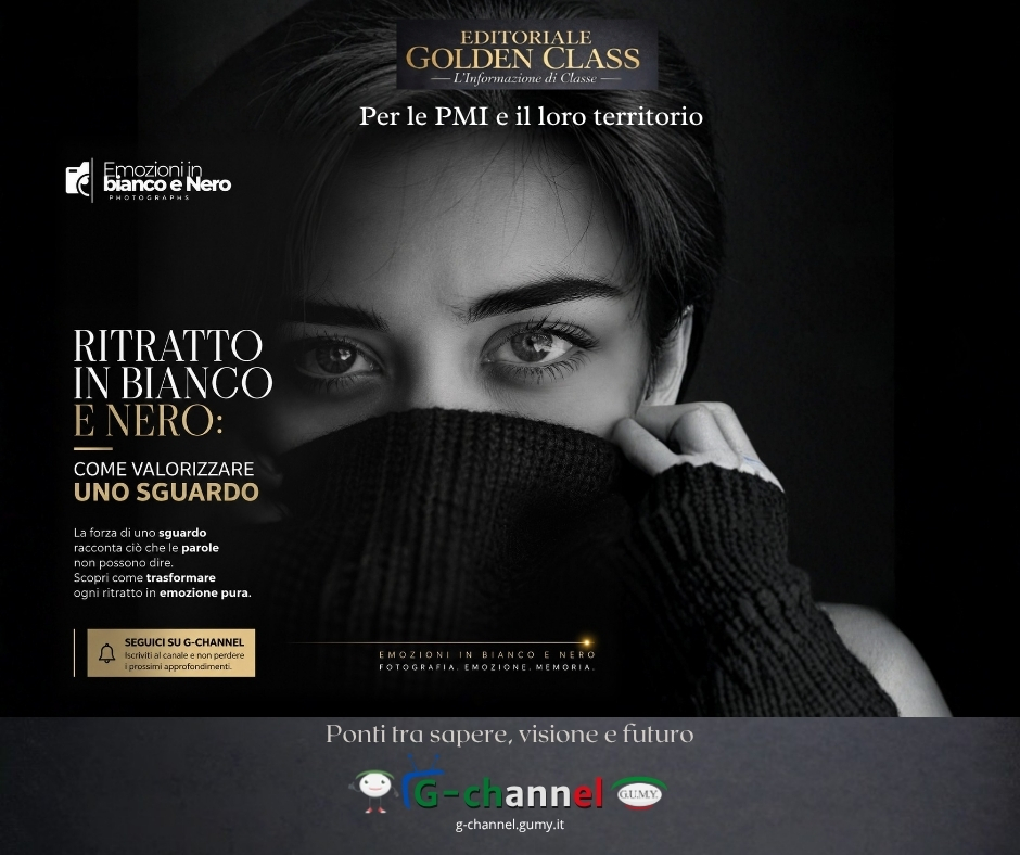 Ritratto in bianco e nero: valorizzare uno sguardo